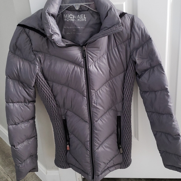 mk puffer jacket women's